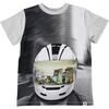 MC Helmet T-Shirt, White - Tees - 1 - thumbnail