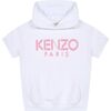 Logo Short Sleeve Sweatshirt, White - Sweatshirts - 1 - thumbnail