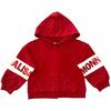 Logo Band Sweatshirt, Red - Sweatshirts - 1 - thumbnail