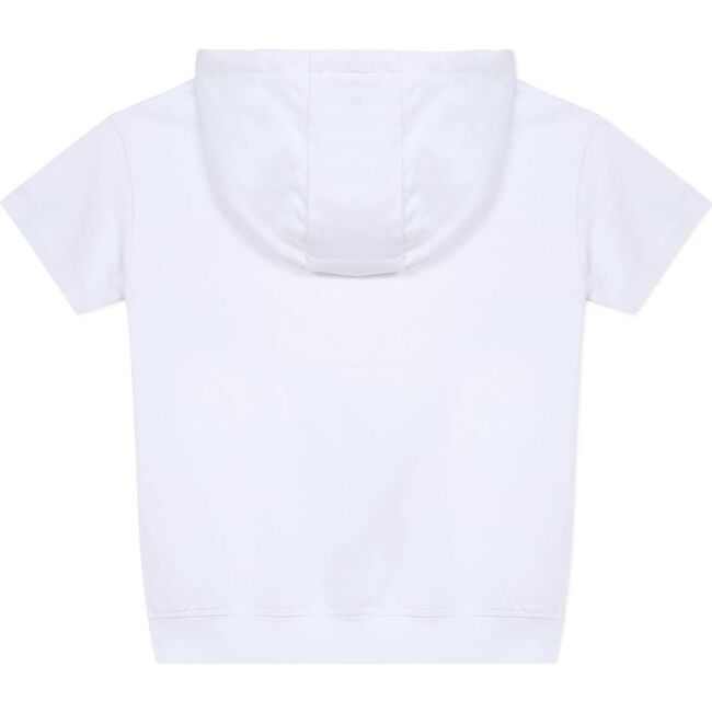 Logo Short Sleeve Sweatshirt, White