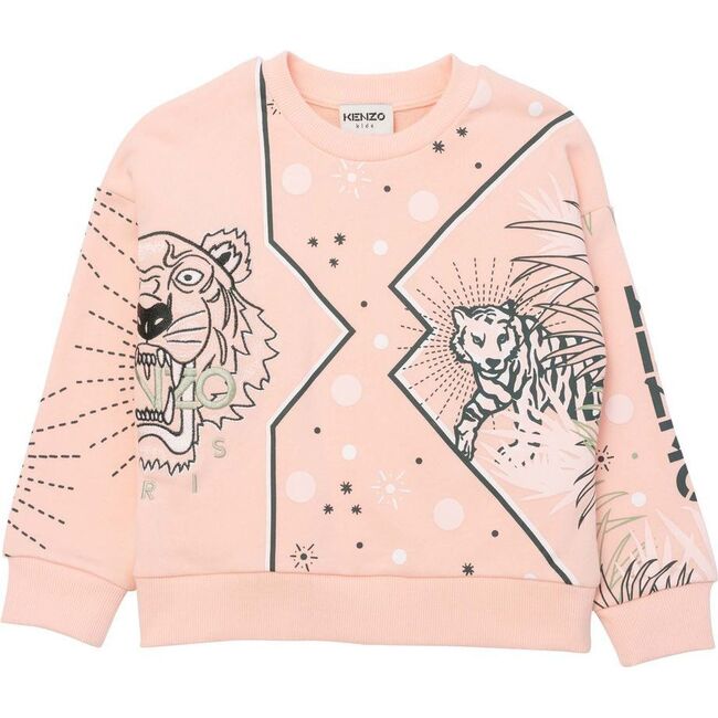 Animals Sweatshirt, Pink