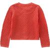 Kama Knitted Cardigan, Red - Cardigans - 2