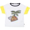 Palm Graphic T-Shirt, White - Tees - 1 - thumbnail