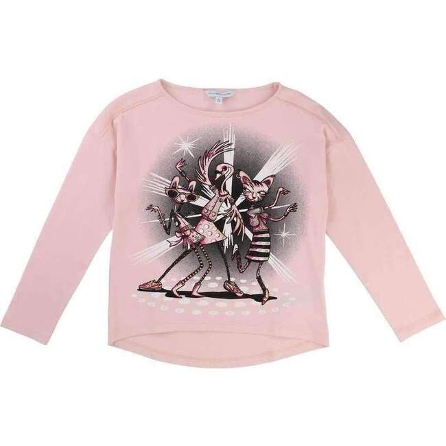 Dance Club T-Shirt, Pink - Tees - 1