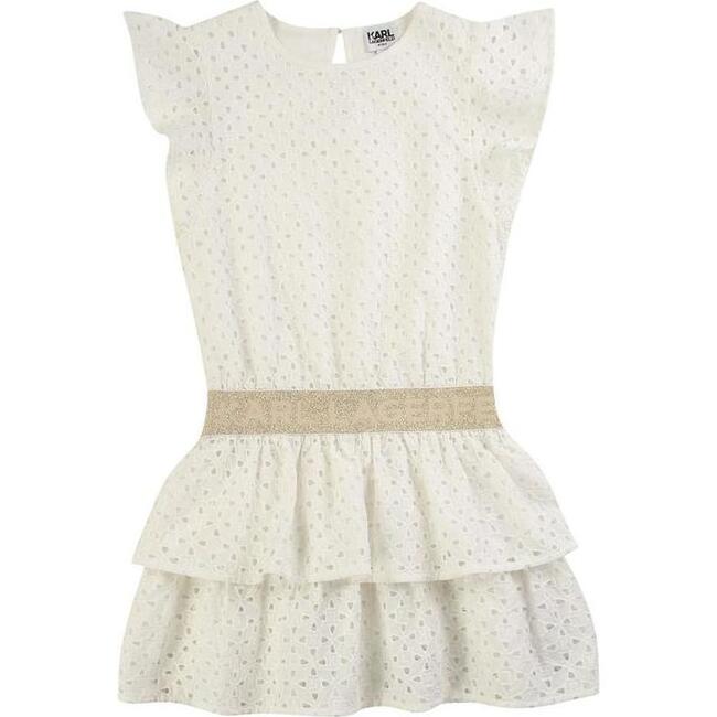 Lace Dress, White