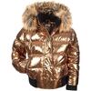 Kyle Puffer Coat, Copper - Jackets - 1 - thumbnail