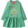 Helena Sweat Dress, Turqoise - Dresses - 1 - thumbnail