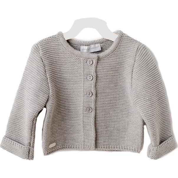 Knitted Cardigan, Gray