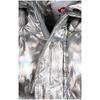 Illusion Puffy Coat, Silver - Jackets - 2