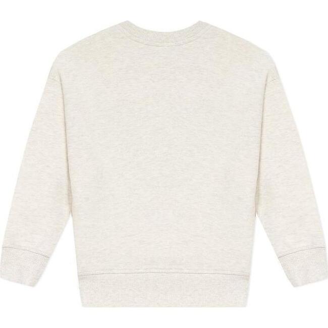 Graphic Logo Sweater, Beige - Sweaters - 2