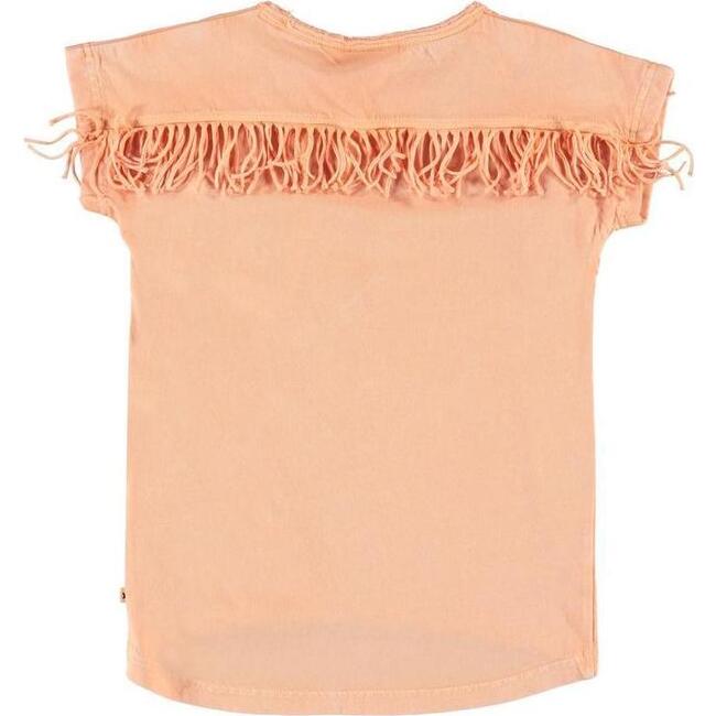 Fringe T-Shirt, Coral