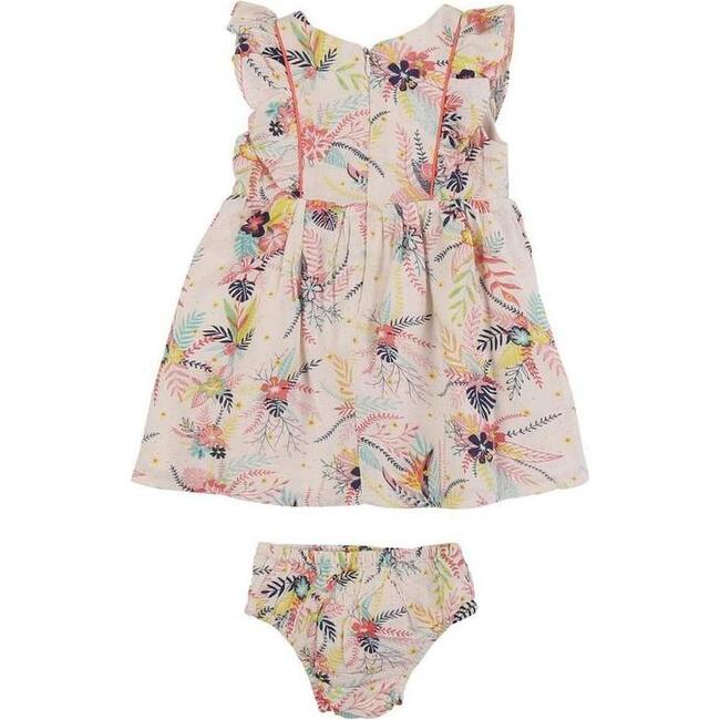 Floral Print Dress Set, Ivory - Dresses - 2