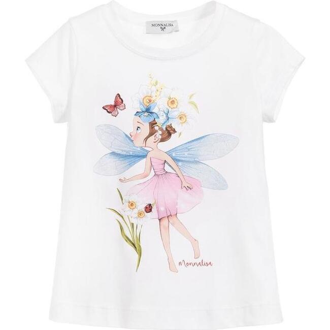 Fairy T-Shirt, White - Tees - 1