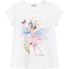 Fairy T-Shirt, White - Tees - 1 - thumbnail