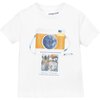 Camera Graphic T-Shirt, White - Tees - 1 - thumbnail