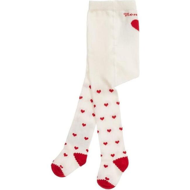 Baby Bear Tights, Ivory - Tights - 2