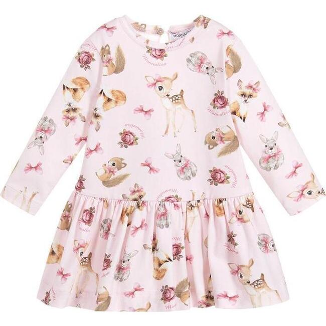 Woodland Dress, Pink - Dresses - 1