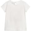 Floral Print T-Shirt, White - Tees - 2
