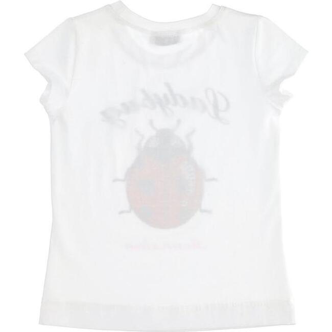 Ladybug T-Shirt, White - Tees - 2