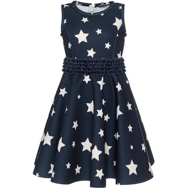 Blue Star Dress, Navy
