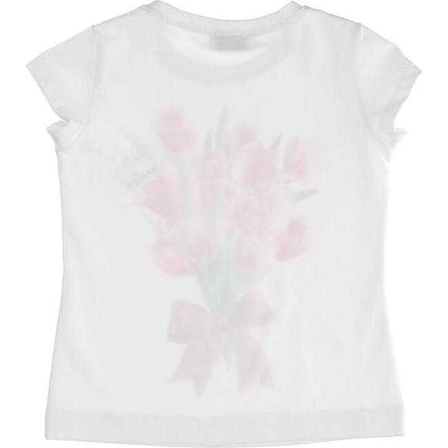 Tulip Bouquet T-Shirt, White - Tees - 2
