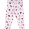 Rose Leggings, Pink - Leggings - 2