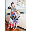 *Exclusive* Girls Barkers Knit Dress, Magnolia Multistripe - Dresses - 2