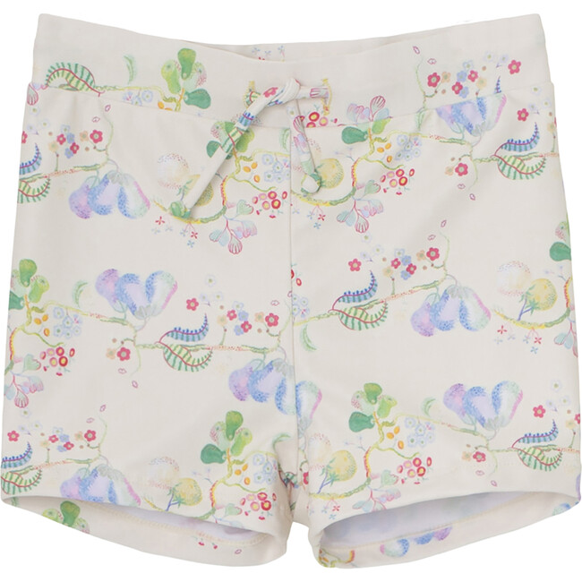 Gerry Shorts, Yellow Anise Flower - Two Pieces - 1