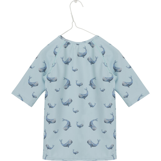 Gun Swim T-Shirt Rashguard, Iced Aqua Blue - One Pieces - 2