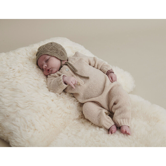 Oeko-Tex Ania Romper, Sand Dollar - Rompers - 3