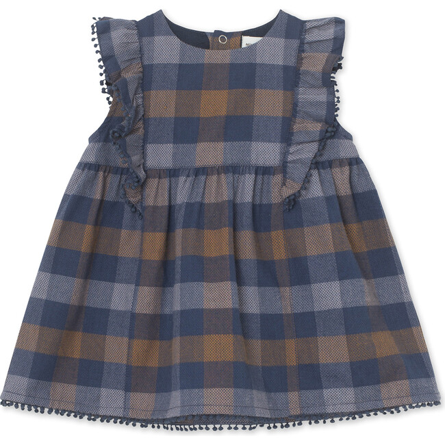 April Dress, Black Iris Blue - Dresses - 1