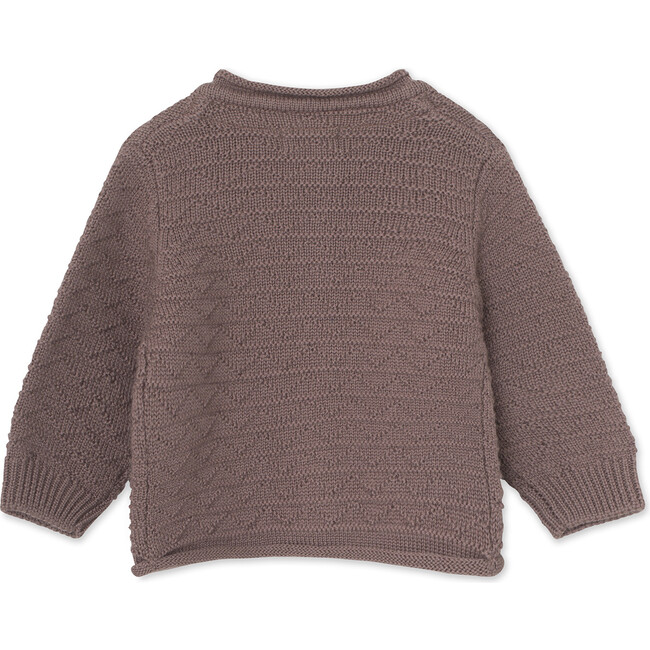 Adelina Oeko-Tex Cardigan, Light Plum - Cardigans - 3