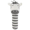 Crochet Zebra Stick Rattle - Rattles - 1 - thumbnail