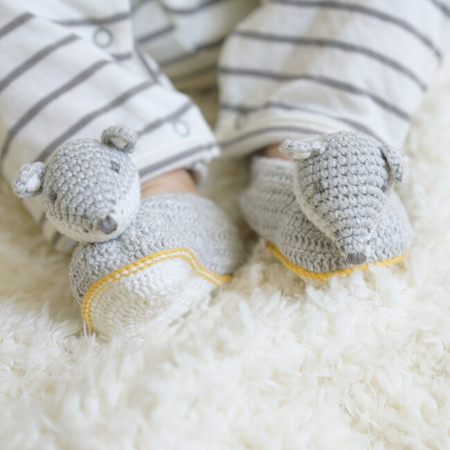 Crochet Wolf Booties - Booties - 2