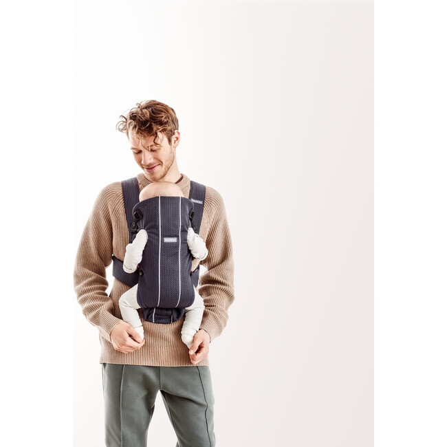 Baby Carrier Mini 3D Mesh, Anthracite - Carriers - 3
