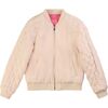 Reversible Bomber Jacket, Pink - Jackets - 1 - thumbnail