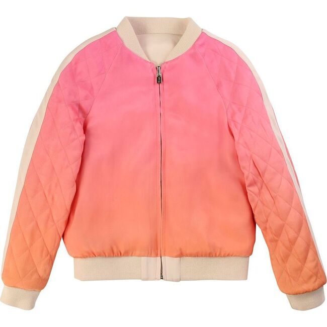 Reversible Bomber Jacket, Pink - Jackets - 2