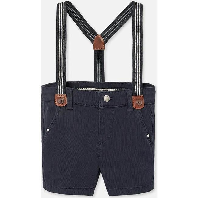 Bermuda Overalls, Navy - Overalls - 1