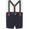 Bermuda Overalls, Navy - Overalls - 1 - thumbnail