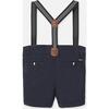 Bermuda Overalls, Navy - Overalls - 2