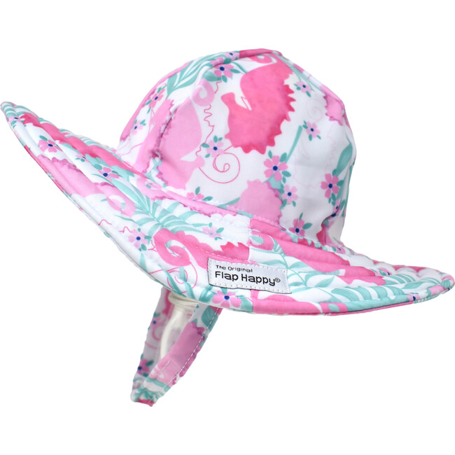 UPF 50 Summer Splash Swim Hat, Magic Seahorse