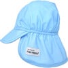 UPF 50 Swim Flap Hat, Reef Blue - Sun Hats - 1 - thumbnail