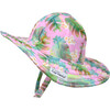 UPF 50 Summer Splash Swim Hat, Luau Palms - Sun Hats - 1 - thumbnail