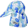 UPF 50 Original Flap Hat, Seahorse Reef - Hats - 1 - thumbnail