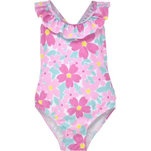 Flap Happy UPF 50+ Mindy Crossback Swimsuit - Pink Lobster main image 1