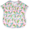 UPF 50 Kaia Beach Swim Cover-up, Luau Palms - Cover-Ups - 1 - thumbnail