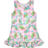 UPF 50 Jillian A-Line Dress, Luau Palms - Dresses - 1 - thumbnail