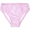 UPF 50 Girls Swim Bottom, Sparkling Sunset Pink - Shorts - 1 - thumbnail