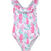 UPF 50 Mindy Crossback Swimsuit, Magic Seahorse - One Pieces - 1 - thumbnail