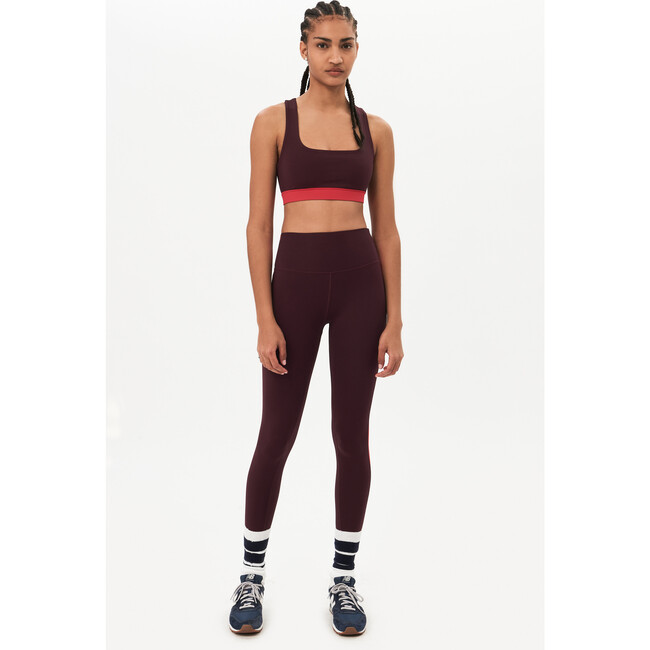 Women's Dream Techflex Bra, Prune and Pirate Red - Bras - 4